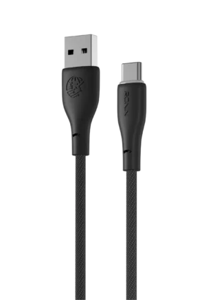 BOLT R-2030 TYPE-C CABLE showing the reinforced neck joints and premium texture