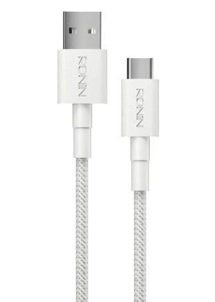 ACE TYPE-C CABLE showing the premium reinforced flexible joint layout and sleek USB-C connector pin structure