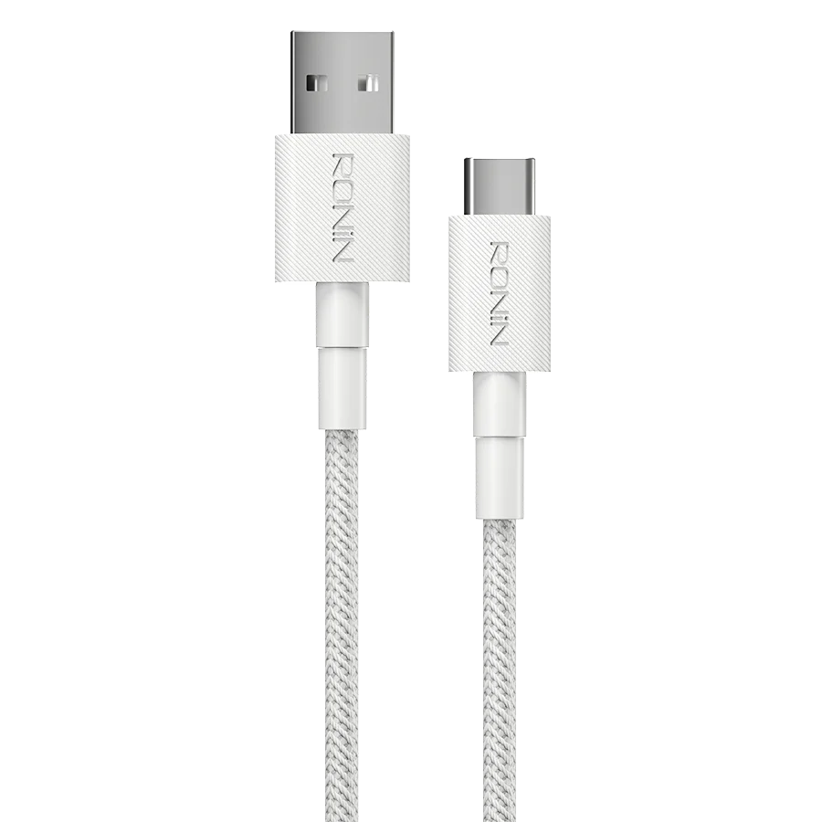 ACE TYPE-C CABLE showing the premium reinforced flexible joint layout and sleek USB-C connector pin structure