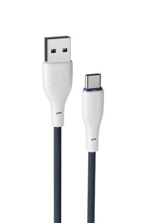 FLEXIN Type-C Cable showing the premium reinforced reversible connector design